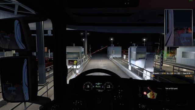 ETS2 | Strasbourg - Rennes | Scania R730 8X4 | NoTalking | ASMR