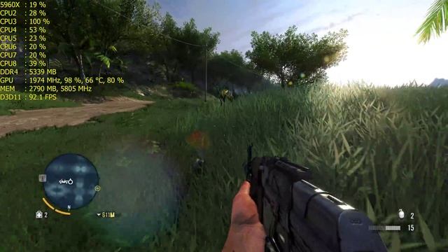 Far Cry 3 Gtx 1080 TI 4K UltraHD Frame Performance Ultra!! смотреть онлайн