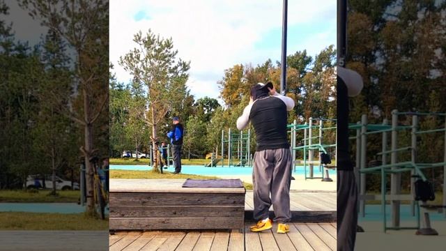 #Тренировка на улице с собственным весом.Мощная супер-серия. смотреть онлайн
