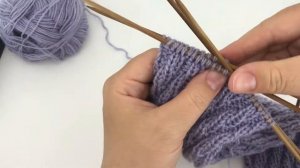Носки спицами без пятки легко и просто