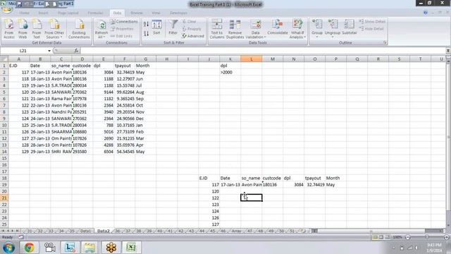 Microsoft Excel Training Sparkline Index Offeset Lookup Live Problems смотреть онлайн