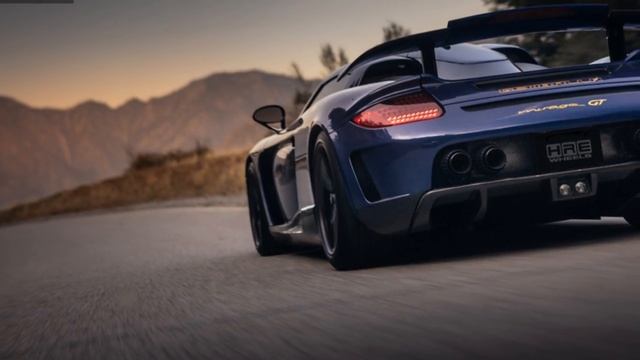Porsche Carrera GT with HRE Wheels смотреть онлайн