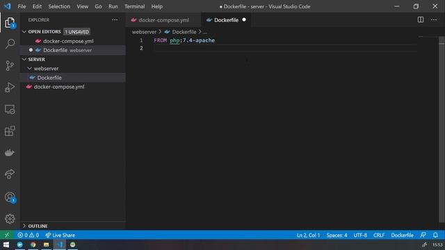 PHP 7.4, Apache 2 und Maria DB mit Docker aufsetzen | PHP Tutorial смотреть онлайн