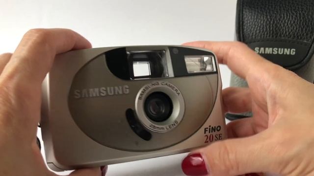 35mm film camera Samsung Fino 20SE-2 смотреть онлайн