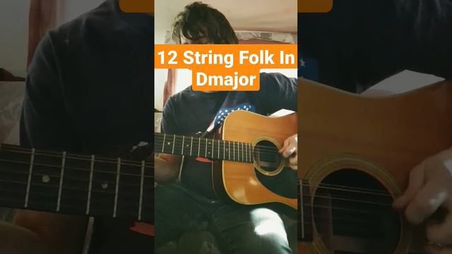 12 String Folk Guitar In Dmajor смотреть онлайн