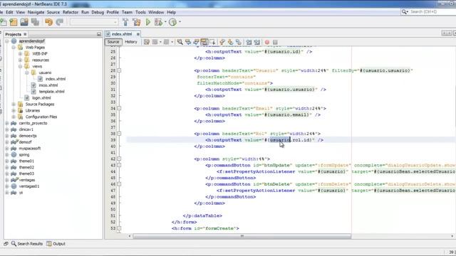 Java Server Faces, PrimeFaces y Hibernate - Login y CRUD (Pagination, Filtering y Dialogs) - Parte смотреть онлайн