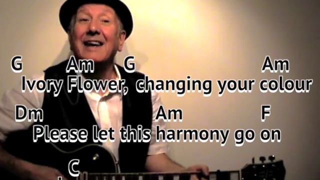 Ivory Flower - original song video - singer/songwriter Bob Tulip - chords and lyrics смотреть онлайн