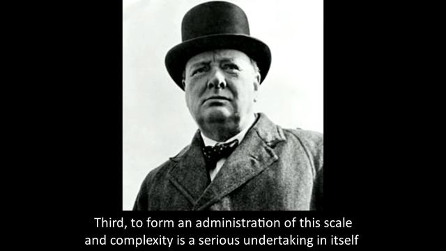 1940, May 3 - Winston Churchill - Blood, Toil, Tears and Sweat - open captioned смотреть онлайн