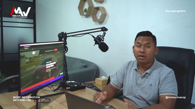 Wrapping Stiker Tanpa Harus Keluar Rumah, Pajero Sport Ganti baju | Meta Autowrap смотреть онлайн