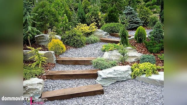 Идеи для ландшафтного дизайна: постройки и оформление смотреть онлайн