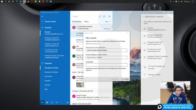 Configurar Mail Corporativo en Windows 10 📧 [2021] смотреть онлайн