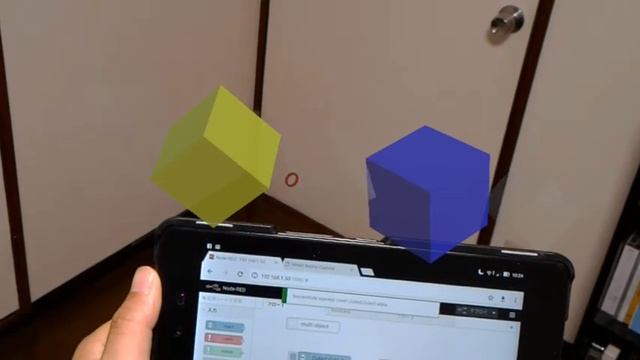Node-REDでHoloLensをWebSocket連携して複数オブジェクトを同時操作 смотреть онлайн