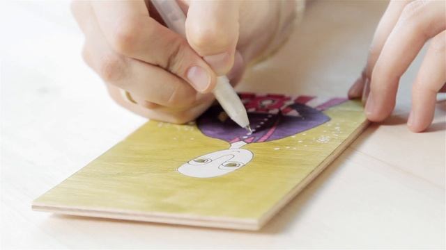 DohVinci Russia 3 видеоурок - необычная открытка из дерева | Курс мэйл-арта для DohVinci.ru смотреть онлайн