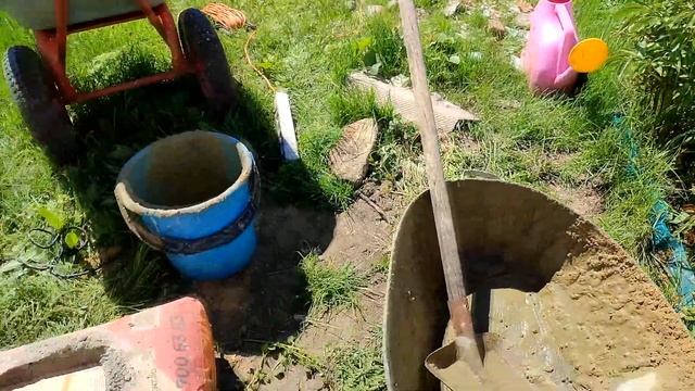 УТРО В ДЕРЕВНЕ. НАЧАЛИ ДЕЛАТЬ ОТМОСТКУ К ПРИСТРОЙКЕ. СЕЛЬСКАЯ ЖИЗНЬ.