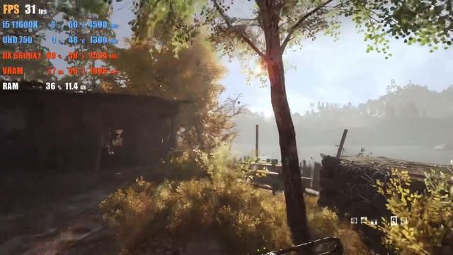 Metro Exodus: Коэффициент шейдинга + PhysX + HAIRWORKS + VRS на RX 6600 XT смотреть онлайн