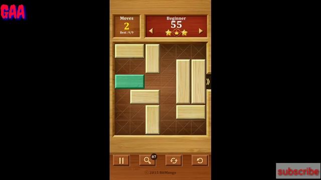 Move the block slide puzzle || Level 49, 50, 51, 52, 53, 54, 55, 56, 57, 58, 59, 60 | Basic beginne смотреть онлайн