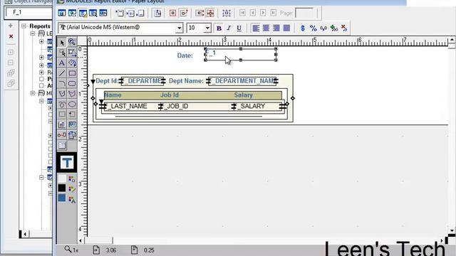 Oracle Reports 10g Tutorial in Bangla: Properties of a Field смотреть онлайн