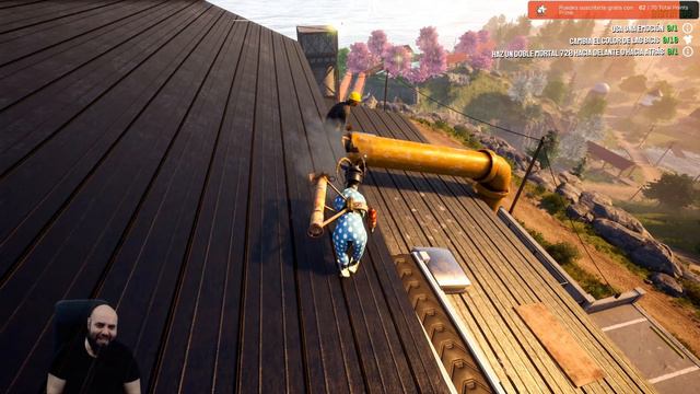 Asi es Goat Simulator 3, que panzada a reír por favor, divertidísimo. смотреть онлайн