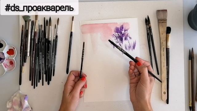 Про кисти для рисования. Рубрика ПроАкварель с Ольгой Котовой / Как выбирать и хранить кисточки смотреть онлайн