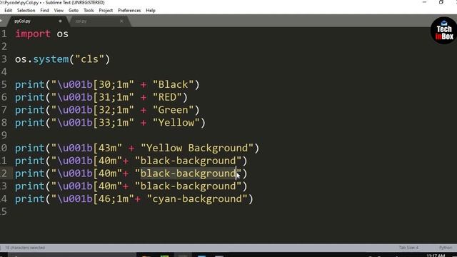 Python Color Text Print in CMD смотреть онлайн