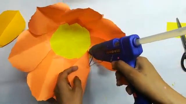 Make flower for wall modern Pinterest inspired flower decor смотреть онлайн