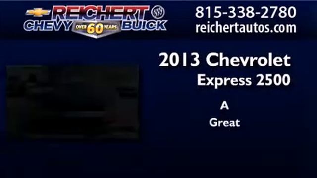 2013 Chevrolet Express 2500 Woodstock IL 60098 смотреть онлайн