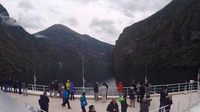 Hellesylt, Norway to Geiranger, Norway on the Caribbean Princess on 9-2-2015 смотреть онлайн