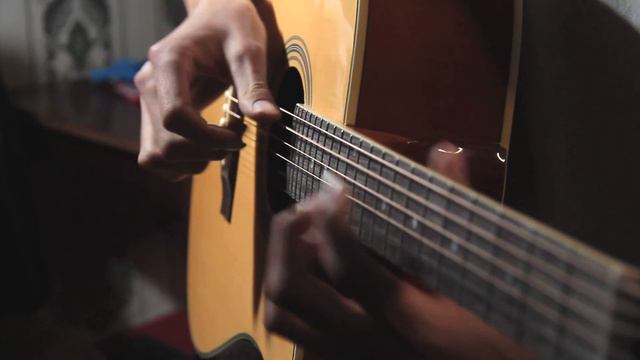 Көзмоншағым - Жандос Қаржаубай на гитара | Guitar fingerstyle (Adiat) смотреть онлайн
