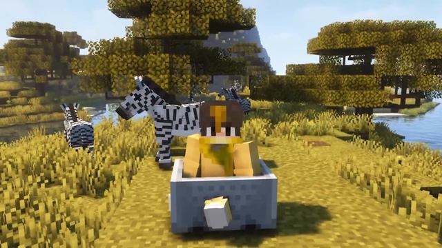 100 Hari Minecraft Savanna Africa tapi Bareng Doi 🦘🦘 !! смотреть онлайн