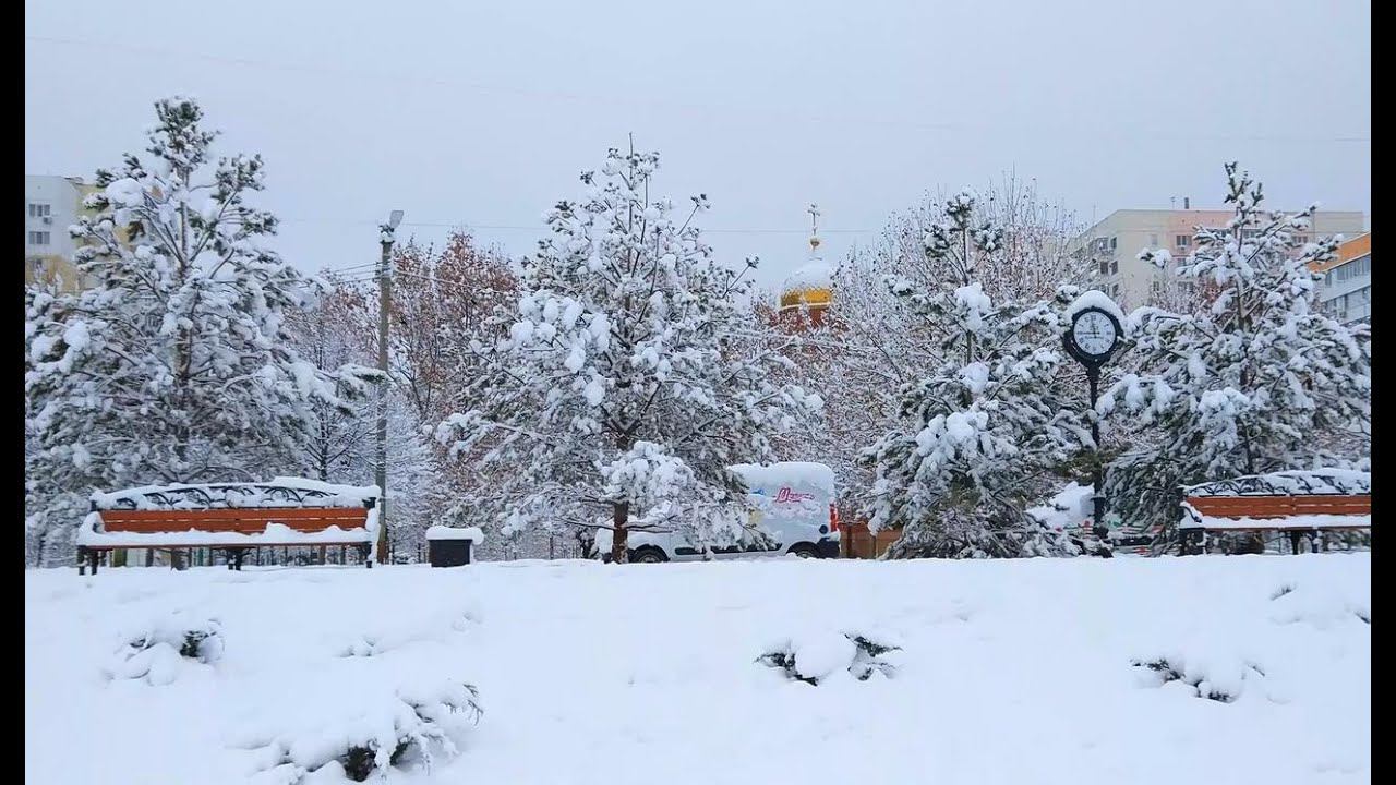 снежная зима в Краснодаре смотреть онлайн