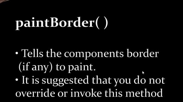 Java Graphics part 2-How swing component paint themselves in Urdu/Hindi смотреть онлайн