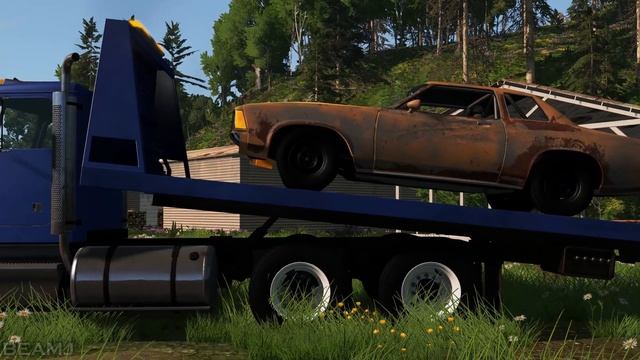 Restoring Abandoned Cars - Episode #28 / BeamNG.drive смотреть онлайн
