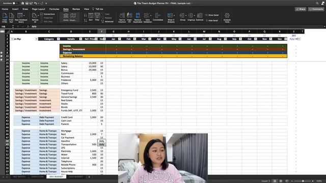 2021 BUDGETING TEMPLATE!! ✨? (user-friendly spreadsheet ü didn't know ü needed ?) | tita talks ? смотреть онлайн