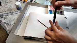 Как разбавить густую маскирующую жидкость для акварели