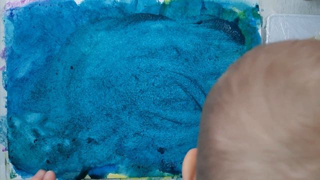 Маленький РЕБЕНОК РИСУЕТ шедевр! Вы все еще думаете что не сможете рисовать? смотреть онлайн