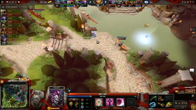 Na'Vi vs EG (Evil Geniuses) , TI6, Игра 2, Day 1, The international 6, Русские комментаторы смотреть онлайн