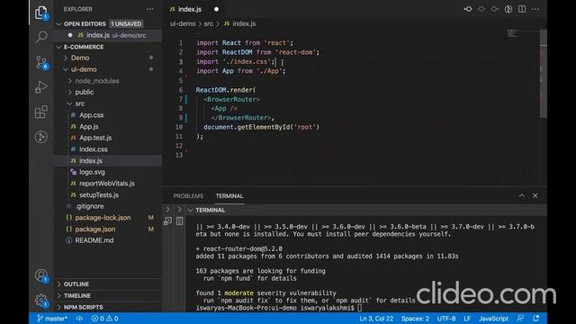 React Route Configuration смотреть онлайн