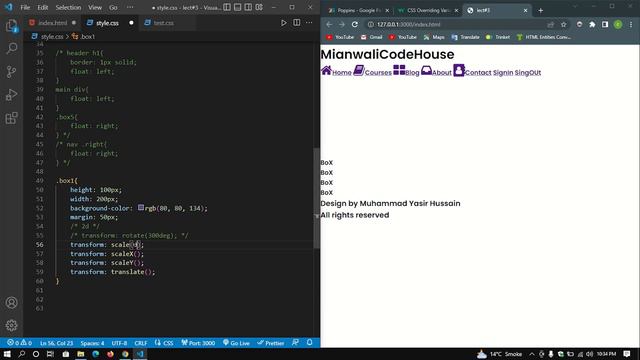 CSS Crash Course For Absolute Beginners | learn CSS in Hindi | Lecture # 3 смотреть онлайн
