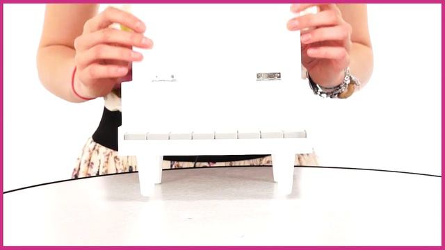 Шкатулка для ювелирных изделий Рояль белая смотреть онлайн