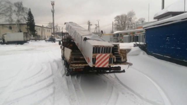 Грузоперевозка балок перекрытия длиной 8,5 метров на газели, вес 1,3 тонны смотреть онлайн