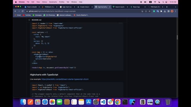 ReactJS | How to create Cards | Install and use High Chart in React | Part 13 смотреть онлайн