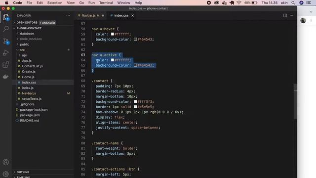 Tutorial React Js Bahasa Indonesia #18 Active Link смотреть онлайн
