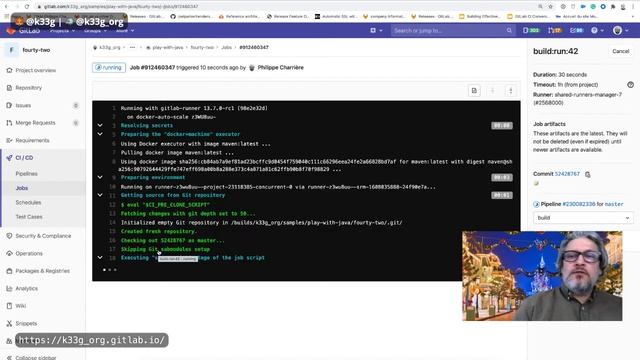 Utiliser la Maven package registry de GitLab смотреть онлайн