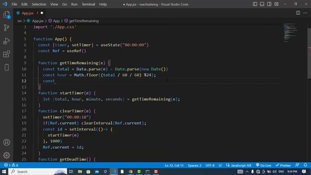 React js Timer | Countdown timer with react js смотреть онлайн