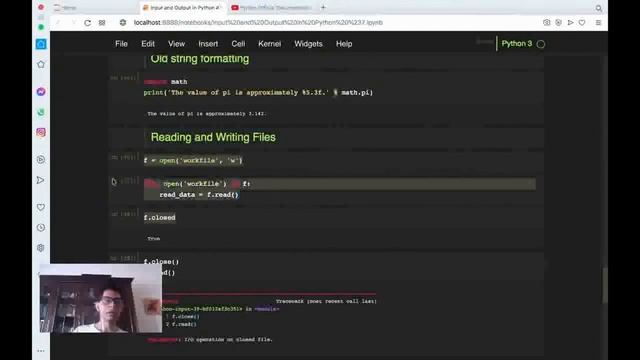 Reading & Writing Files with Python ? смотреть онлайн