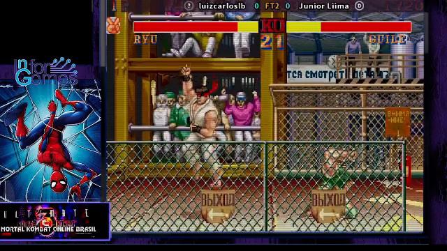 Street Fighter II' - Champion Edition - luizcarloslb vs Junior Liima смотреть онлайн