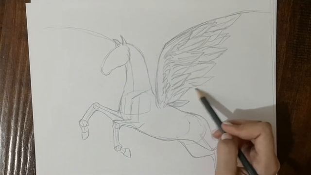 КАК НАРИСОВАТЬ ПЕГАСА!!!\HOW TO DRAW PEGASUS!!! смотреть онлайн