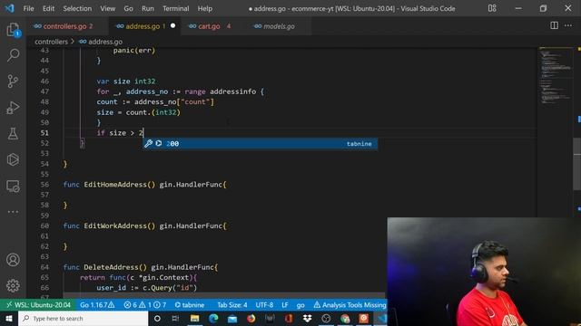 Golang Ecommerce Project - Part 15 смотреть онлайн