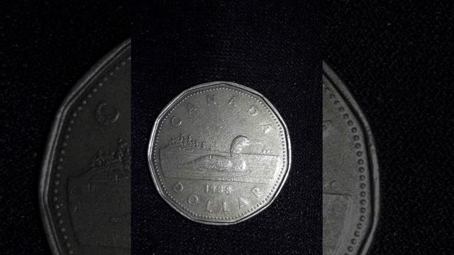 1 доллар 1988 года. Монета Канады luni - 1987 - 1989 г. Гагара. смотреть онлайн