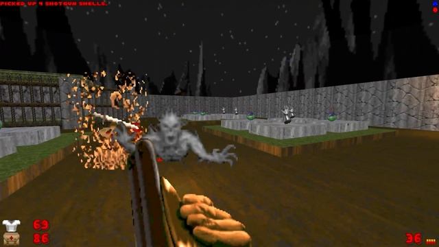 Зловещие мертвецы! Прохождение DOOM Army of Darkness TC Mod, часть 1 смотреть онлайн